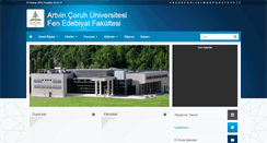 Desktop Screenshot of fef.artvin.edu.tr
