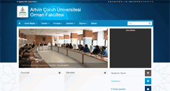 Desktop Screenshot of orman.artvin.edu.tr